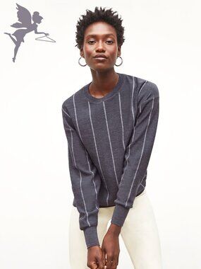 MM LAFLEUR The Ingola Sweater in Braided Stripe